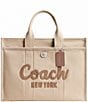 COACH Cargo 42 Large Tote Bag, Color:Dark Natural - Image 1