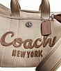 COACH Cargo 42 Large Tote Bag, Color:Dark Natural - Image 5