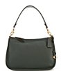 Color:Amazon Green - Image 1 - Cary Pebble Leather Crossbody Bag