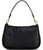 Color:Black - Image 2 - Cary Pebble Leather Crossbody Bag