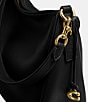 COACH Cary Pebbled Leather Shoulder Bag, Color:Black - Image 4