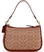 COACH Cary Signature Logo Canvas Crossbody Bag, Color:Tan Rust - Image 2