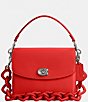 Color:Sport Red - Image 1 - Cassie Heart Strap Crossbody Bag