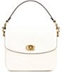 COACH Cassie Pebble Leather Crossbody Bag, Color:Chalk/Gold - Image 1