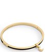 COACH Celestial Moon Charm Enamel Bangle Bracelet - Image 2