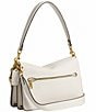 COACH Chain Tabby Shoulder Bag, Color:Chalk - Image 4
