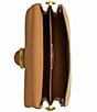 COACH Chain Tabby Suede Shoulder Bag, Color:Sand - Image 3