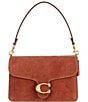 COACH Chain Tabby Suede Shoulder Bag - Image 1