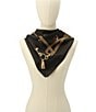 COACH Charms Printed Silk Square Scarf - Image 5