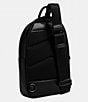 Color:Charcoal - Image 2 - Charter Canvas/Refined Calfskin Leather Pack Bag
