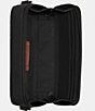 Color:Black - Image 3 - Charter Polished Pebble Leather Slim Crossbody Bag
