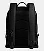 Color:Black - Image 2 - Charter Soft Polished Pebble Leather Backpack
