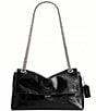 COACH Chelsea 30 Chain Strap Glazed Leather Shoulder Bag - Image 1