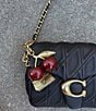 COACH Cherry Bag Charm, Color:Red Apple - Image 5