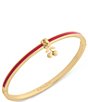COACH Cherry Charm Enamel Bangle Bracelet - Image 1