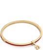 COACH Cherry Charm Enamel Bangle Bracelet - Image 2