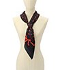 COACH Cherry Mix Printed Silk Square Scarf - Image 6