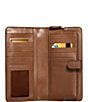 Color:1941 Saddle - Image 2 - Classic Skinny Leather Wallet