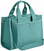 COACH Colored Denim Cargo 26 Tote Bag, Color:Ivy - Image 4
