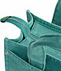 COACH Colored Denim Cargo 26 Tote Bag, Color:Ivy - Image 5