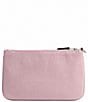 COACH Colored Denim Small Wristlet, Color:Ballerina - Image 2