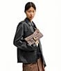 COACH Tabby 26 Crystal Signature Jacquard Shoulder Bag - Image 2
