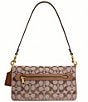 COACH Tabby 26 Crystal Signature Jacquard Shoulder Bag - Image 3