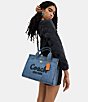 COACH Cargo Denim Tote Bag, Color:Indigo Denim - Image 6