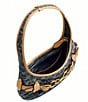 COACH Denim Signature Belted Ergo Small Shoulder Bag - Image 4