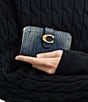 COACH Denim Tabby Wallet - Image 4