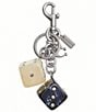 COACH Dice Bag Charm Keychain - Image 1