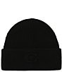 COACH C Embossed Ribbed Knit Beanie - Image 1