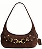 COACH Ergo Suede Belted Shoulder Bag - Image 1