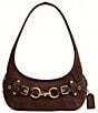 COACH Ergo Suede Belted Shoulder Bag - Image 1