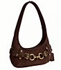COACH Ergo Suede Belted Shoulder Bag - Image 5