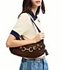 COACH Ergo Suede Belted Shoulder Bag - Image 2