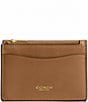 COACH Essential Card Holder Bifold Wallet, Color:Honey Brown - Image 2