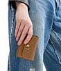 COACH Essential Card Holder Bifold Wallet, Color:Honey Brown - Image 4