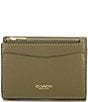 COACH Essential Card Holder Bifold Wallet, Color:Olive - Image 2