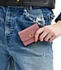 COACH Essential Card Holder Bifold Wallet, Color:Peony - Image 4