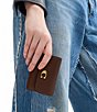 COACH Essential Card Holder Bifold Wallet, Color:Maple - Image 3