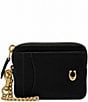 COACH Essential Chain Card Case, Color:Black - Image 1