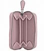 COACH Essential Denim Small Zip Around Card Case, Color:Ballerina - Image 3