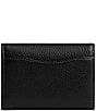 COACH Essential Flap Card Case, Color:Black - Image 2
