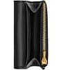 COACH Essential Flap Card Case, Color:Black - Image 3