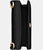 COACH Essential Half Flap Card Case, Color:Black - Image 3