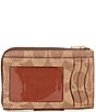 COACH Essential Key Zip Signature UpcraftedLeather Card Case - Image 2