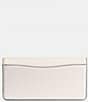 COACH Evie Long Wallet with Chain, Color:Chalk - Image 2
