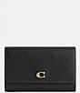 Color:Black - Image 1 - Essential Medium Flap Wallet