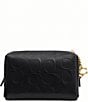 COACH Essential Mini Cosmetic Pouch, Color:Black - Image 2